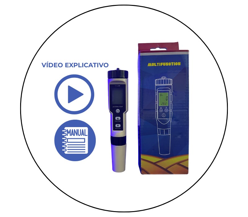 Medidor de água hidrogenada Bluvida – mede concentração de hidrogênio molecular, pH e ORP com alta precisão.