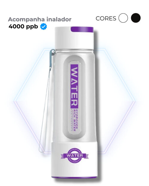 Garrafa de Hidrogênio Molecular 4000ppb H.W. Bluvida | Série 201 - TRITAN