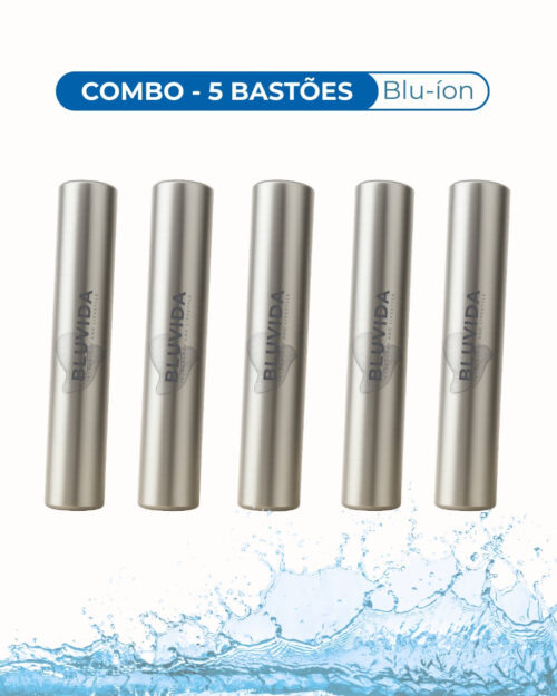 Combo com 5 bastões 10 litros | Blu-íon - Bluvida