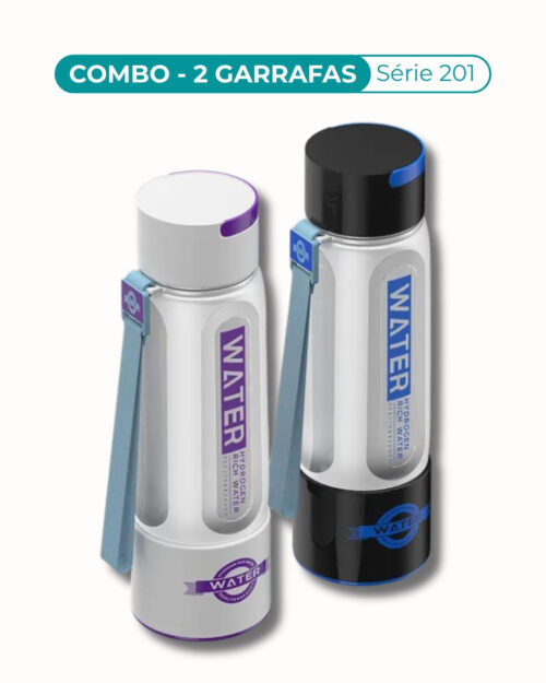 Combo com 2 Garrafas de Hidrogênio Molecular 4000ppb | Série 201 - TRITAN